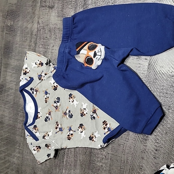 FALL Bundle 6 Months Pumpkin 🎃 Monster & pup 🐶 Gender Neutral - Picture 10 of 12